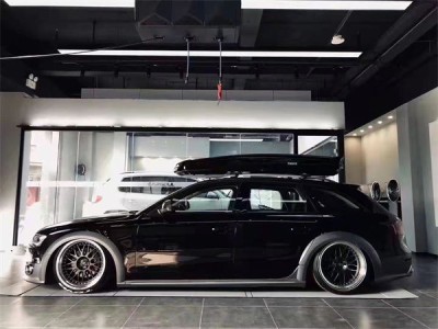 Audi A4B8 travel version slammedenuff is refitted into low profile