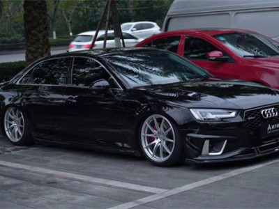 Audi A4B9 slammedenuff soul modification style