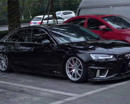 Audi A4B9 slammedenuff soul modification style