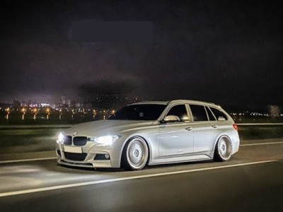 Korean BMW 3-Series F31 slammedenuff be exquisitely dainty and ravishingly beautiful