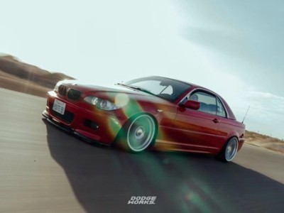 Egypt BMW E46 slammedenuff Beautiful and colorful