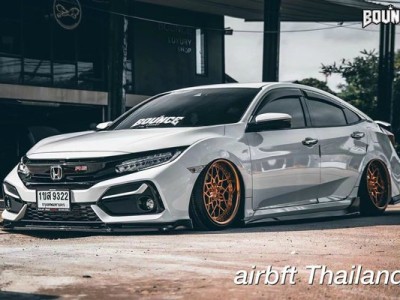 Create the most beautiful and low profile Honda Civic slammedenuff with personality