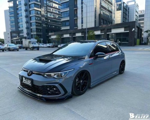 Custom styling Volkswagen Golf MK7 slammedenuff modification case