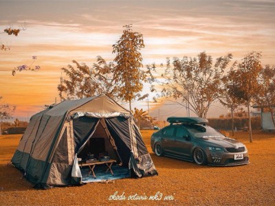 Dream attitude Skoda Octavia slammedenuff super beautiful modified car