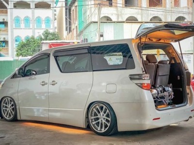 Heart-beating feeling Toyota Alphard20 slammedenuff love at first sight