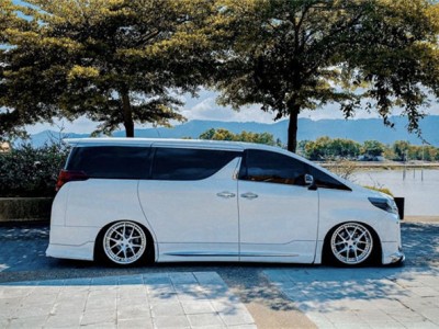 Comfortable posture sharing Toyota Alphard30 slammedenuff
