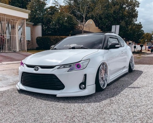 Super handsome style Toyota Scion slammedenuff super cool