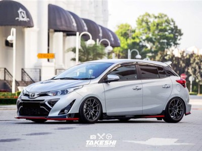 Main trend Toyota Yaris slammedenuff not far behind