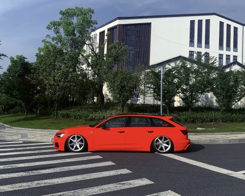 Embrace the Stance Culture with Audi A6 C8 and Slammedenuff