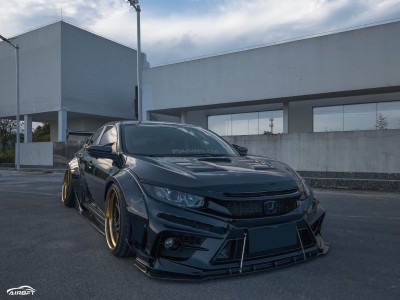 Unveiling the Transformed Honda Civic Slammedenuff
