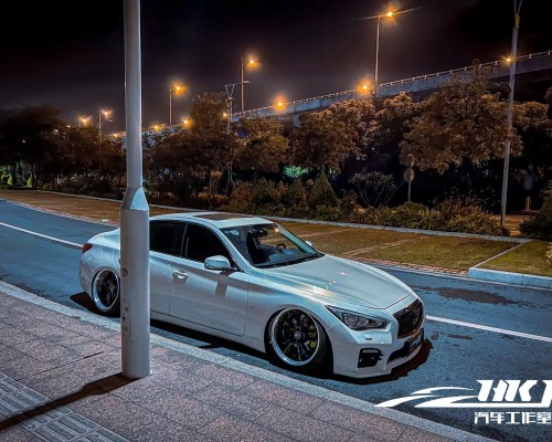 Embracing the Stance Culture: The Infiniti Q50  Slammedenuff