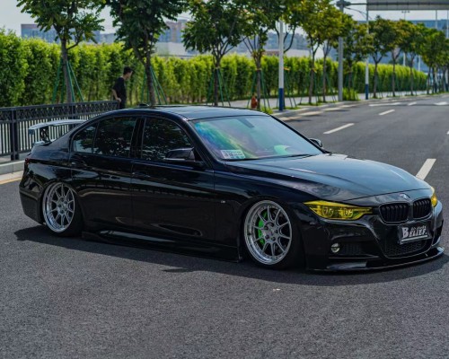 “Reimagining Elegance: The BMW 3 Series Slammedenuff Customization”
