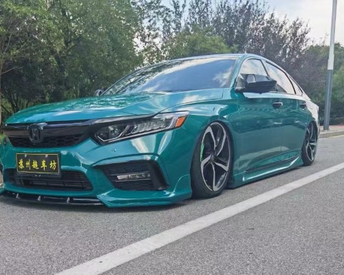 “Redefining Elegance: The Honda Accord Slammedenuff Customization”