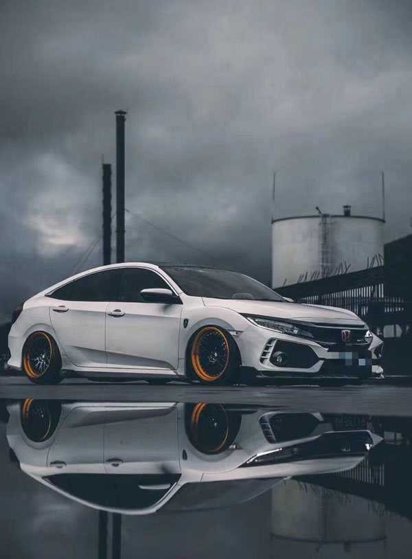 Low body control Honda Civic slammedenuff with excellent demeanor
